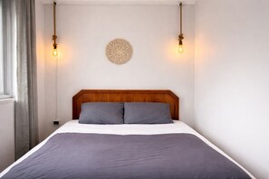 Double Room, 1 Queen Bed, Private Bathroom | Blackout drapes, free WiFi, bed sheets - Dahab hostel (Cairo)