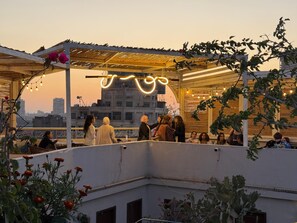 Terrace/patio - Dahab hostel (Cairo)