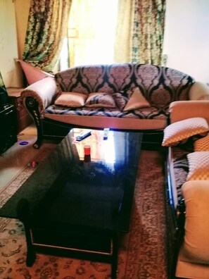 Sala de estar en el lobby