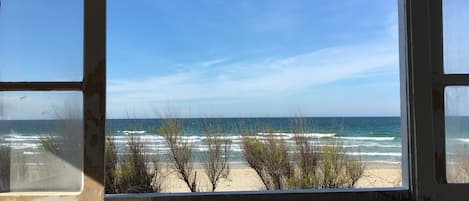 Vue sur la plage/l’océan