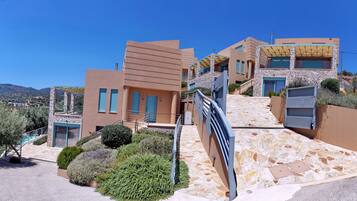 Fassade der Unterkunft