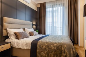 Family Apartment, 2 Bedrooms | Premium bedding, memory foam beds, in-room safe, soundproofing - Norah Suites Hotel İstanbul (Istanbul)