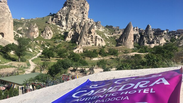 A banner for the Cappadocia Authentic Hotel. - Capiedra Hotel (Nevsehir)