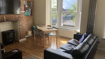 Smart TV, fireplace, toys, computer monitors