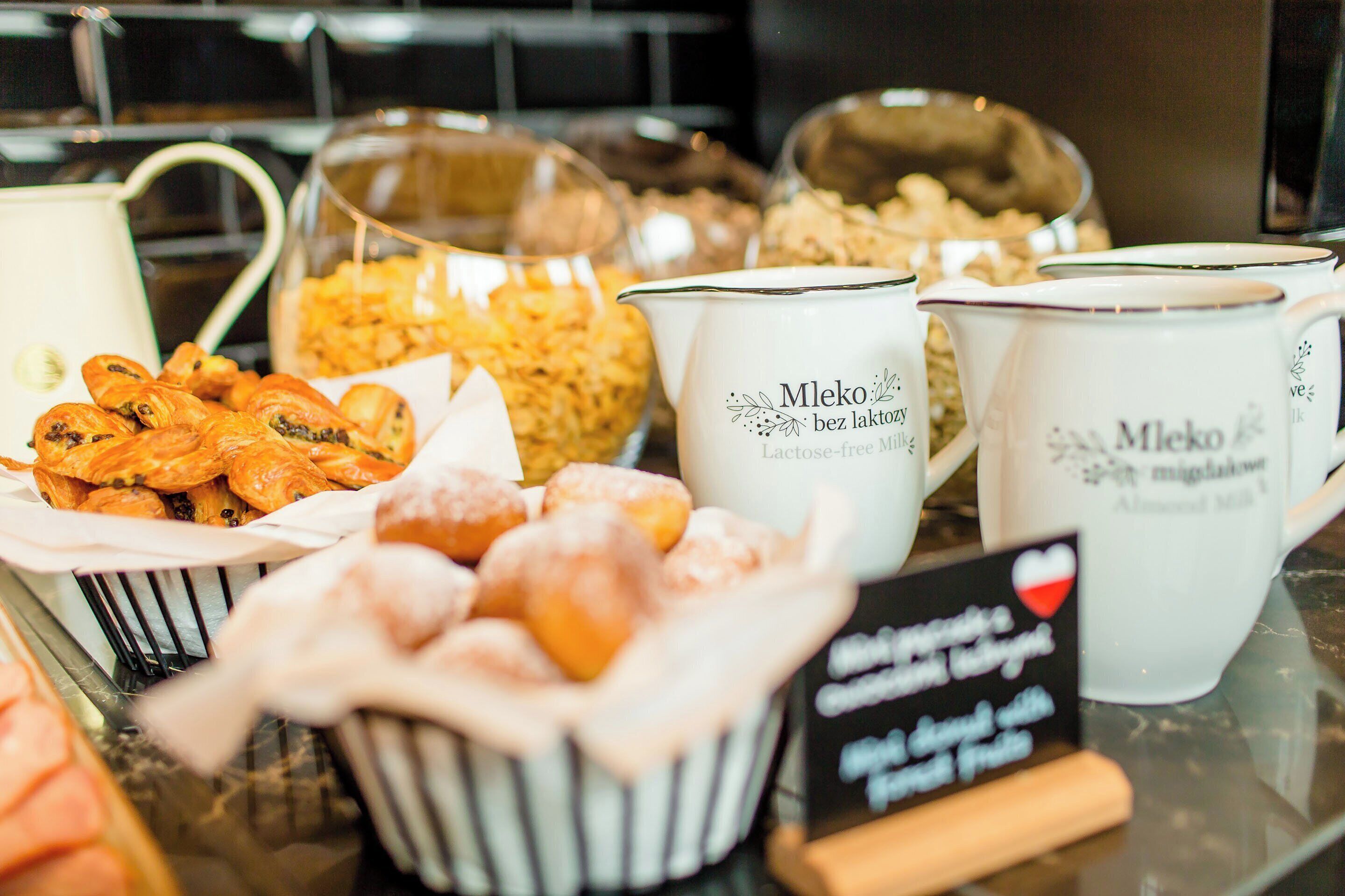 daily continental breakfast for a fee