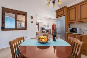 Villa, 3 Bedrooms | In-room dining - Villa Avra (Rhodes)