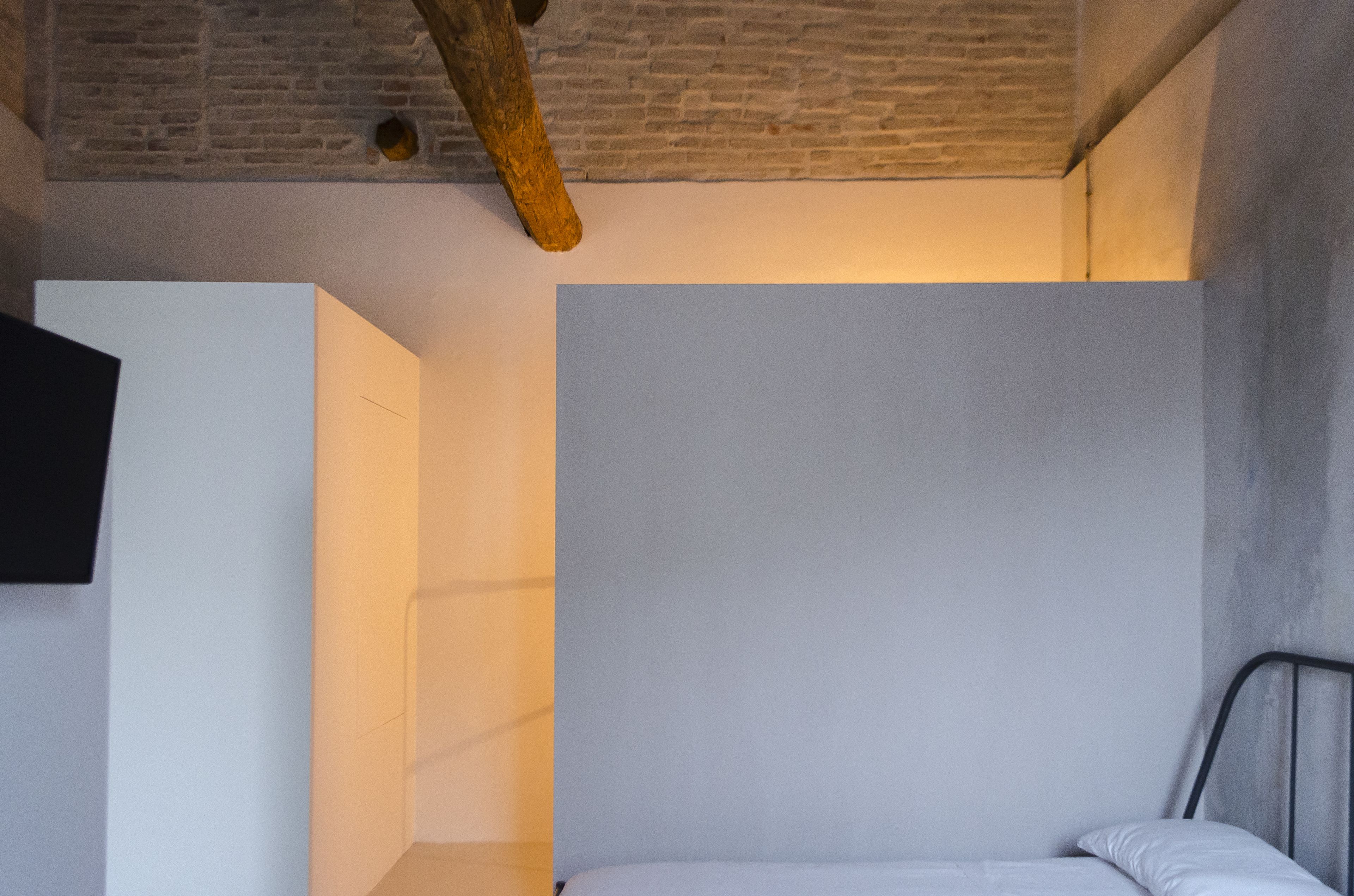 Apartemen Basic, 2 Tempat Tidur Twin | Wi-Fi gratis dan seprai linen