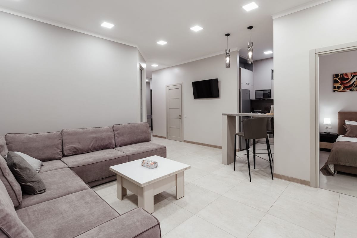 아파트, 침실 2개, 바다 전망 (Two-Bedroom Apartment Sea View 41) | 방음 설비, 다리미/다리미판, 무료 WiFi, 침대 시트