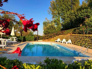 Seasonal outdoor pool