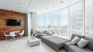 Apartment, Sea View (#381) | 1 bedroom, soundproofing, iron/ironing board, free WiFi