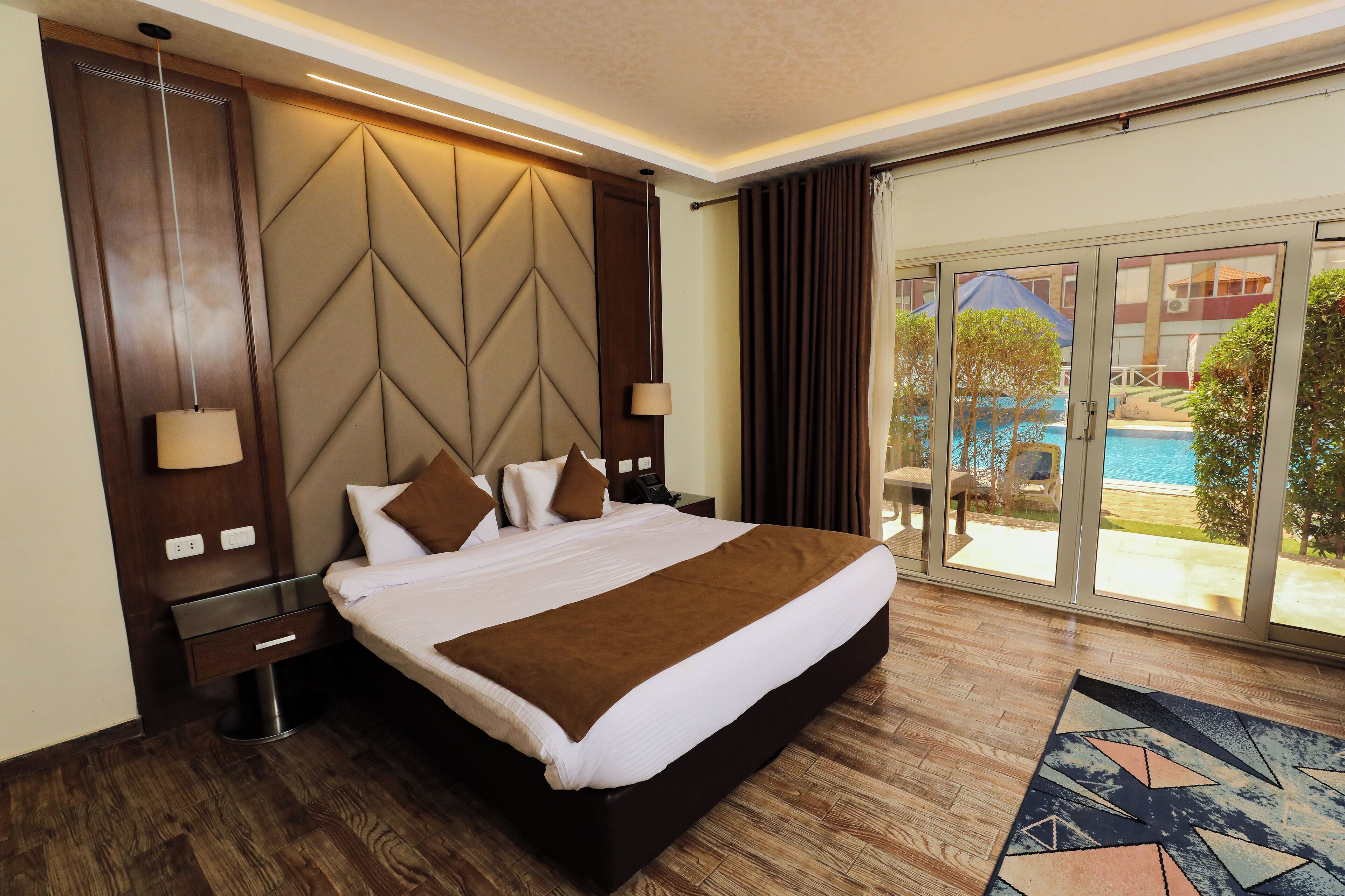 Free minibar, individually furnished, desk, blackout drapes