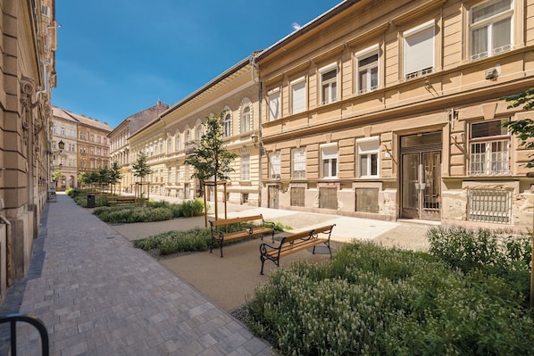 Fassade der Unterkunft