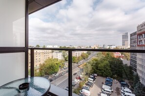 Deluxe-Apartment | Balkon