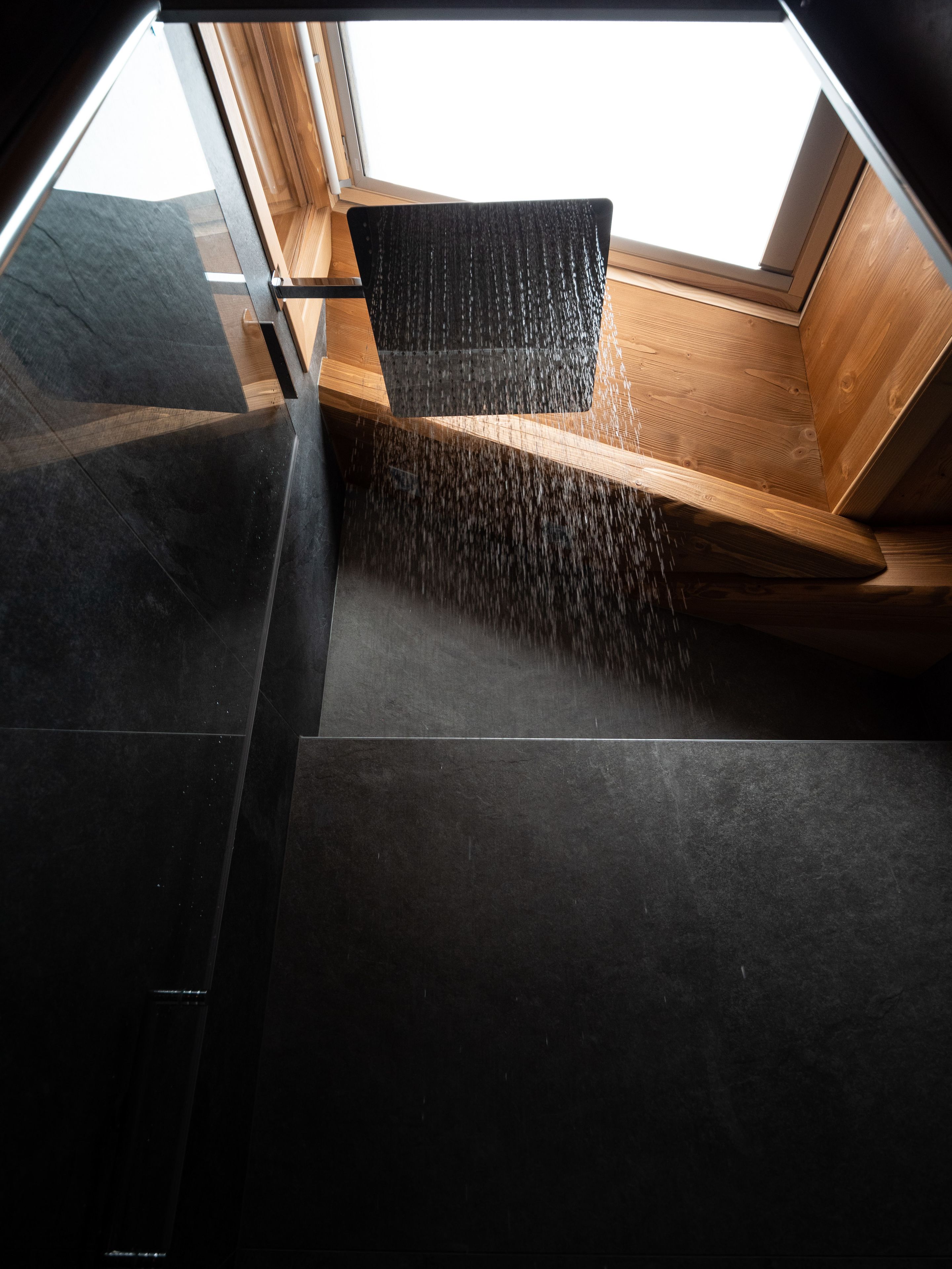 Appartement, 2 chambres (3) | Douche de la salle de bain