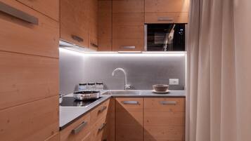 Apartment, 2 Bedrooms (2) | Private kitchenette | Full-sized fridge, microwave, stovetop, dishwasher