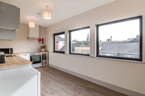 Fridge, microwave, stovetop, dishwasher - Central Park Apartment 2 (Killarney)