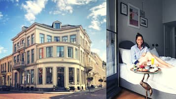 Overnatningsstedets facade