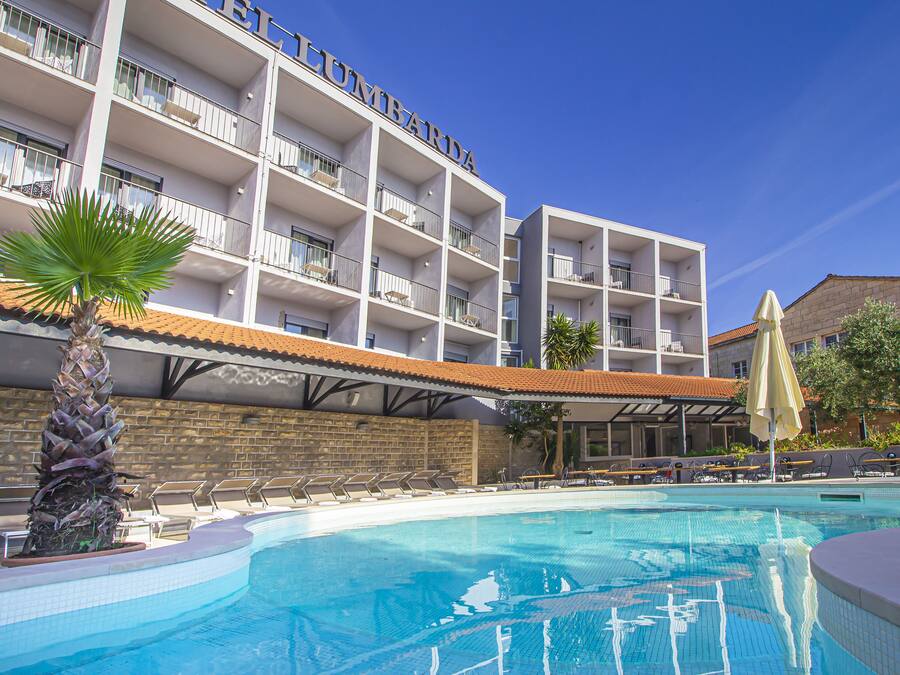 Outdoor pool, open 9:00 AM to 8:00 PM, sun loungers