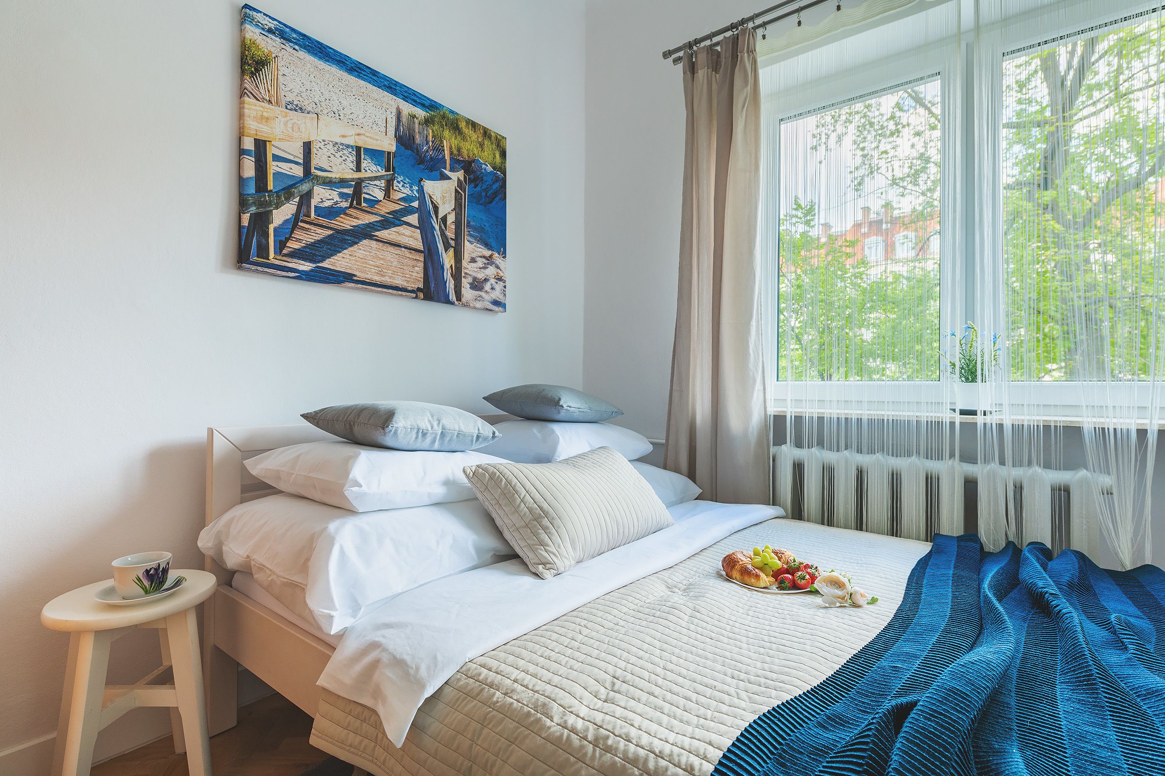 Comfort-Apartment, 1 Schlafzimmer | 1 Schlafzimmer, schallisolierte Zimmer, Bügeleisen/Bügelbrett