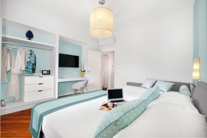 3 chambres, coffres-forts dans les chambres, chambres insonorisées