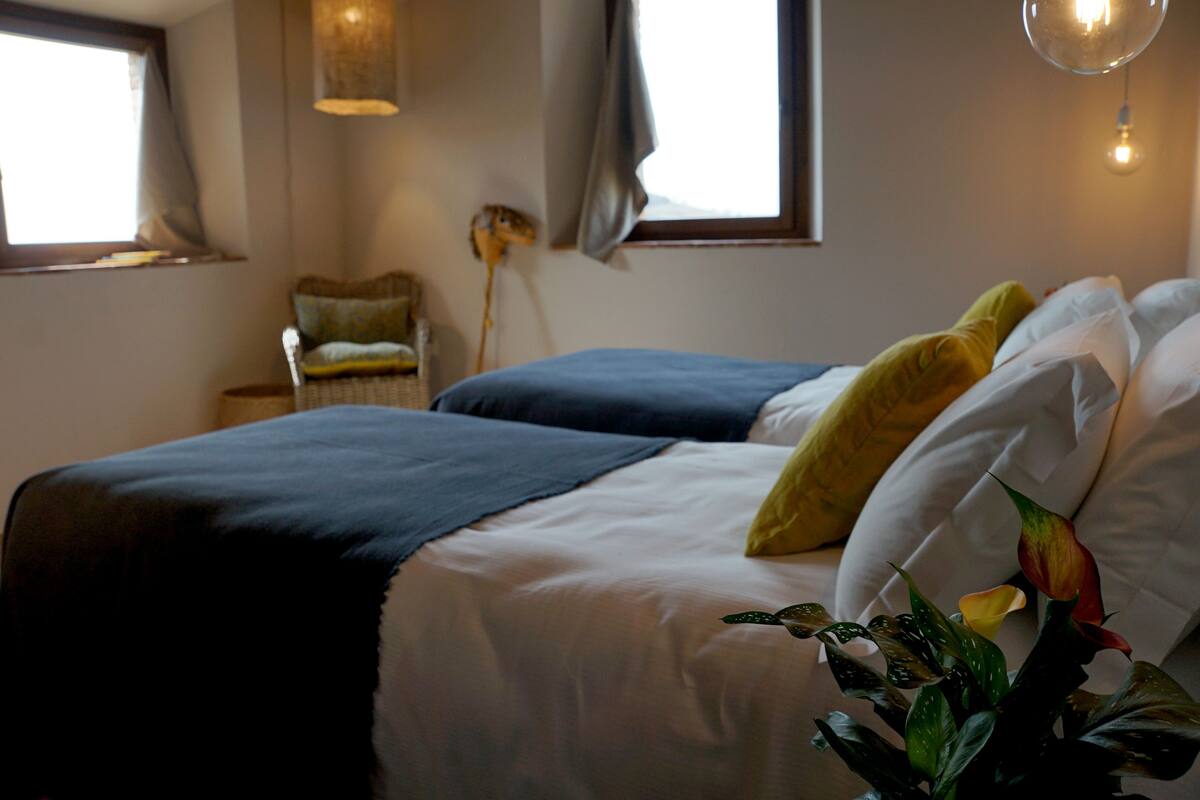 Family Apartment, 2 Bedrooms, 2 Bathrooms, Ground Floor (Sud) | Premium bedding, WiFi (free), individually decorated