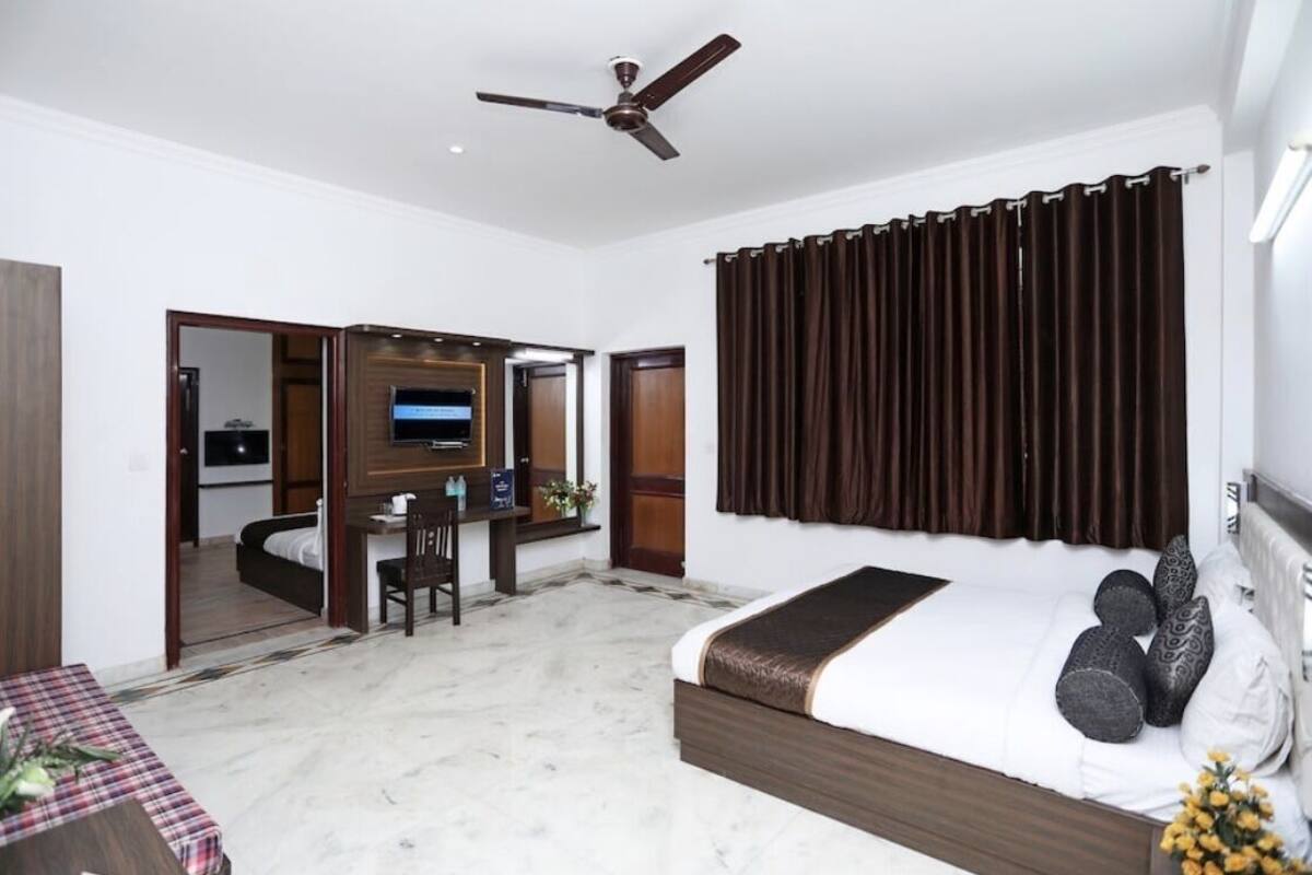 Decoración personalizada, muebles diferentes y cortinas blackout