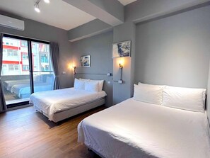 Standard Quadruple Room, Balcony | Blackout drapes, free WiFi - SunLight Forest (Taitung)