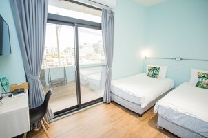 Twin Room, Balcony | View from room