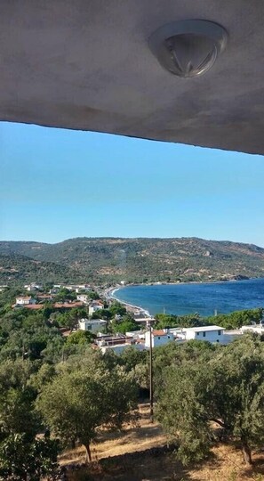 Uitzicht vanuit accommodatie