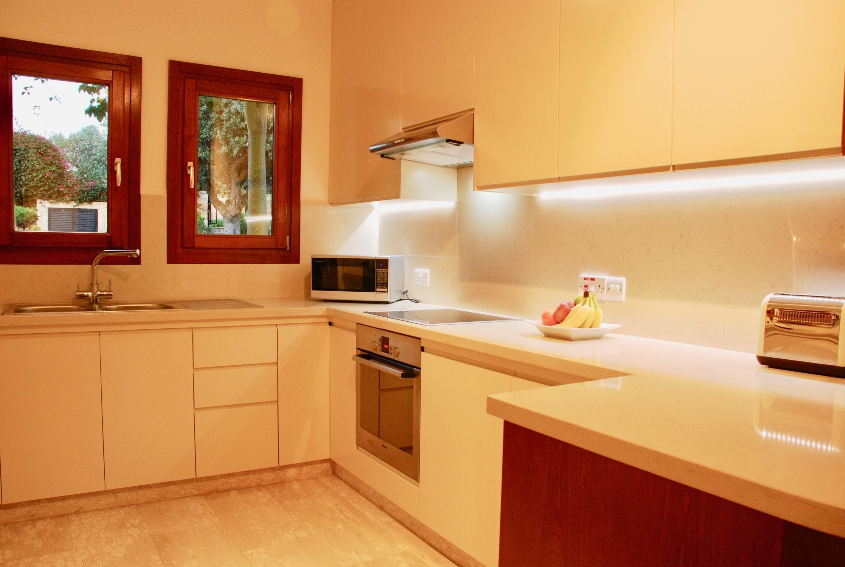 Villa, 3 Bedrooms, Private Pool | Private kitchen | Full-size fridge, microwave, oven, stovetop