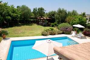 Villa, 3 Bedrooms, Private Pool | View from room - 3 bedroom Villa Pera 12 with 10x5m private pool, within walking distance to resort village square, resort facilities, Aphrodite Hills (Kouklia)
