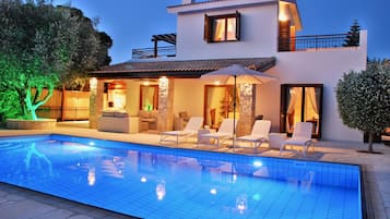 Front of property - evening/night