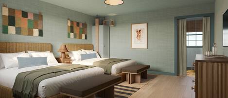 Egyptian cotton sheets, premium bedding, down duvets, pillow-top beds