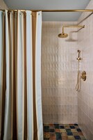 Ducha, cabezal de ducha tipo lluvia, artículos de tocador de diseñador