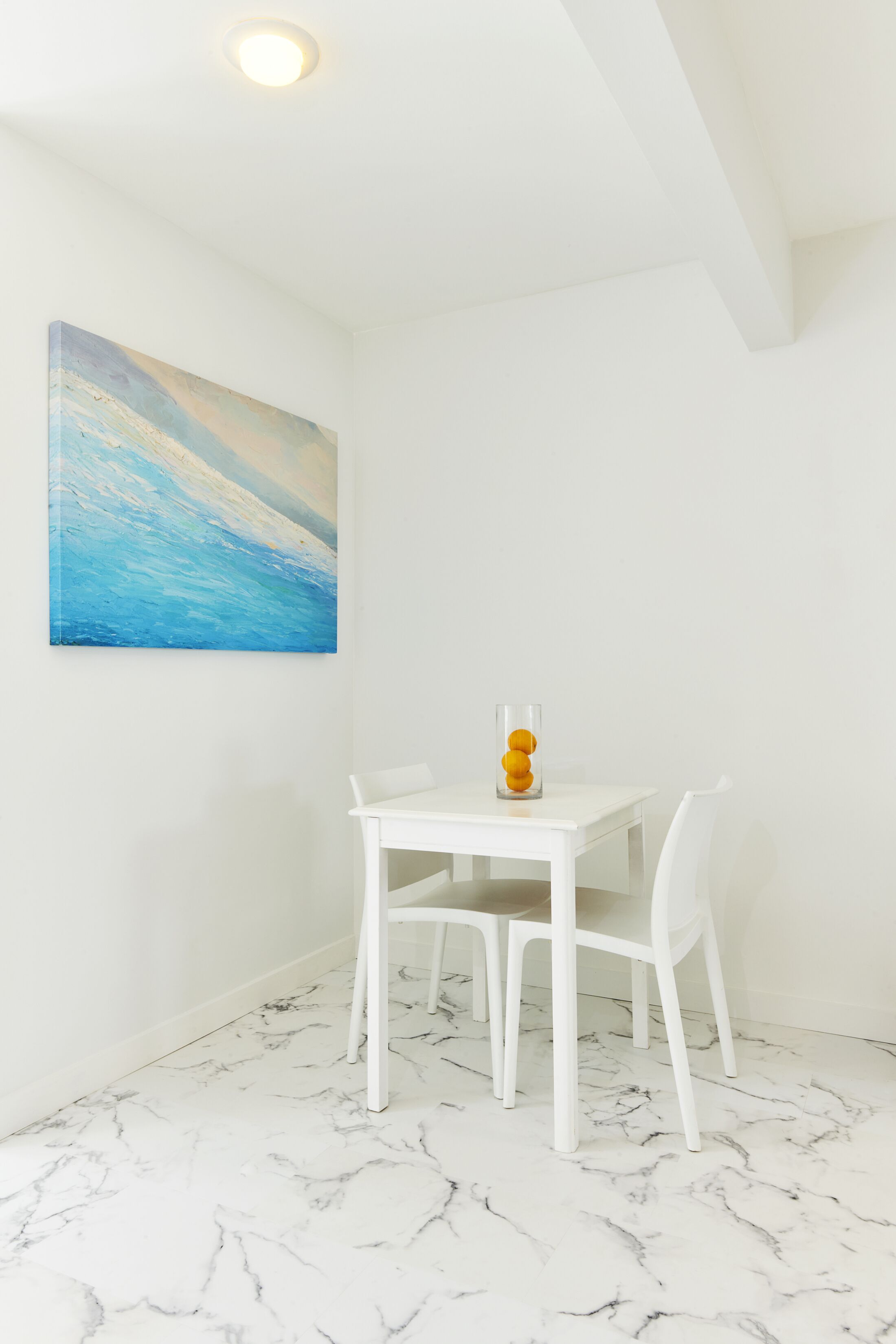 queen suite | egyptian cotton sheets, premium bedding, down duvets, pillow-top beds