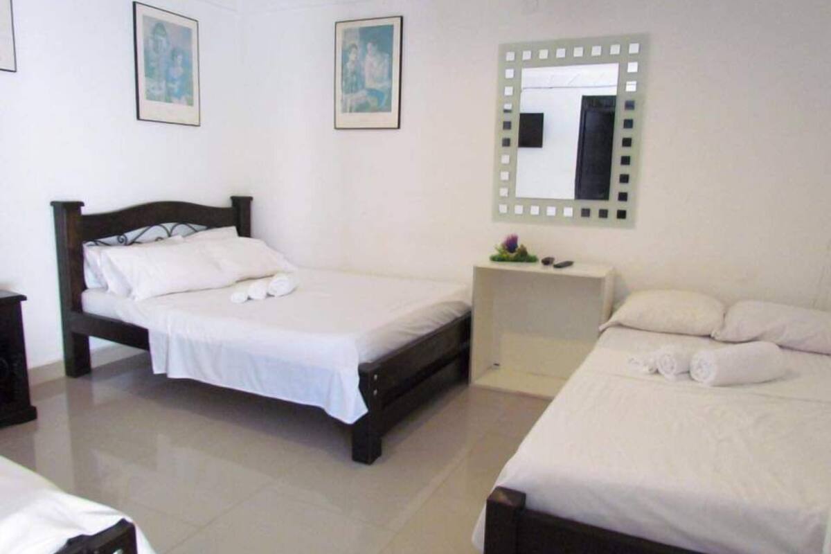 Free WiFi, bed sheets