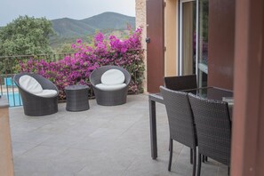 Luxury Quadruple Room, Terrace (La Laura) | Terrace/patio - Villa Nais (Bormes-Les-Mimosas)