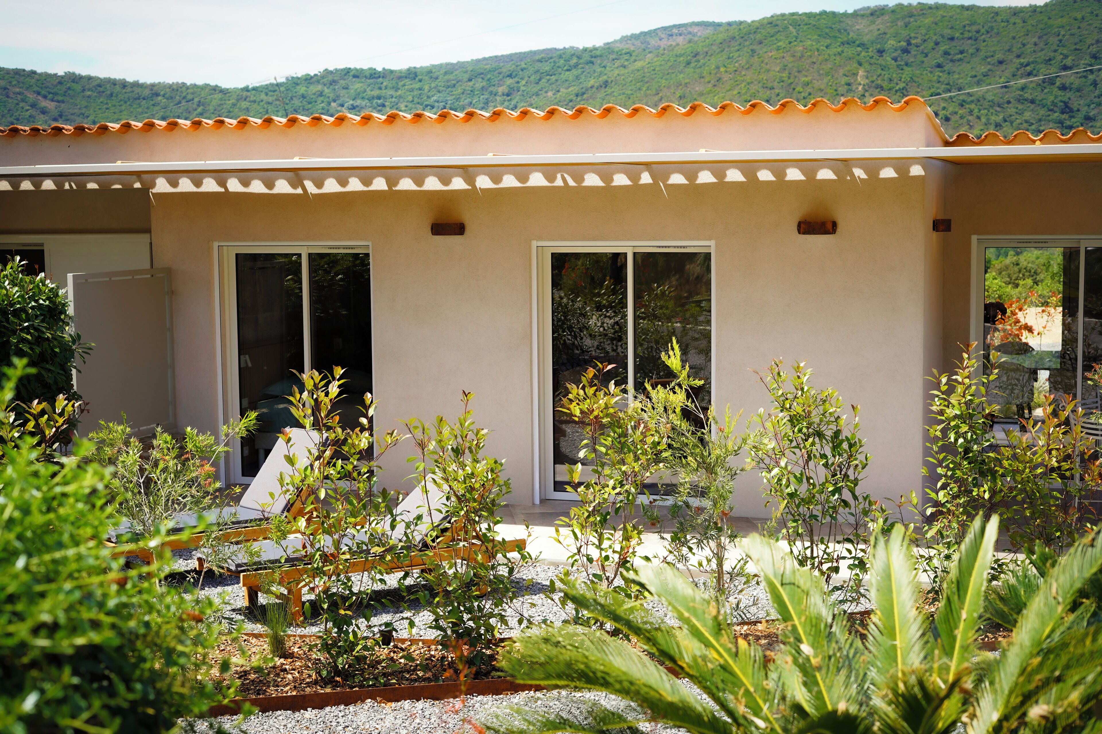 Fachada de la propiedad