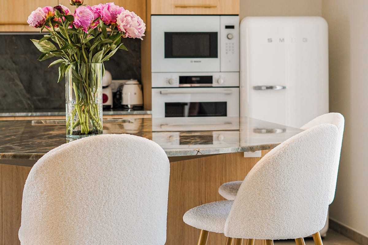 Apartamento superluxo | Área de estar | TV de tela plana