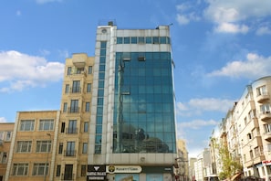 Façade de l’hébergement