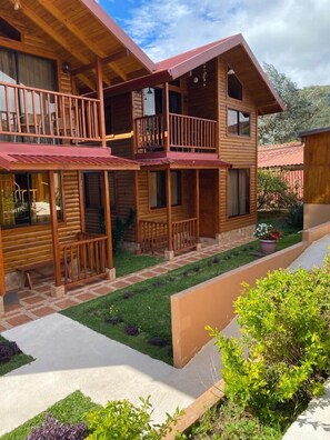 Façade de l’hébergement 