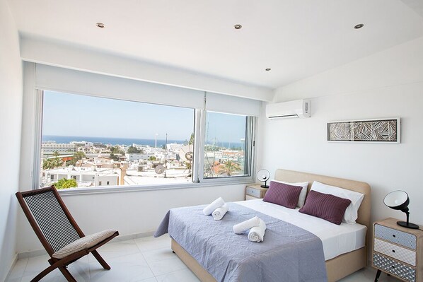 2 bedrooms, in-room safe, iron/ironing board, free WiFi - Apt. Nina, Modern 2BDR Apartment with sea views, close to Ayia Napa Square (Ayia Napa)