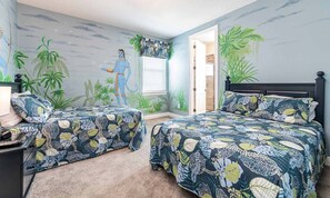 6 quartos, ferros/tábuas de passar roupa, Wi-Fi, roupa de cama