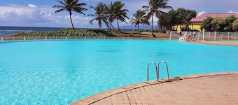 Bottom of villa in Guadeloupe