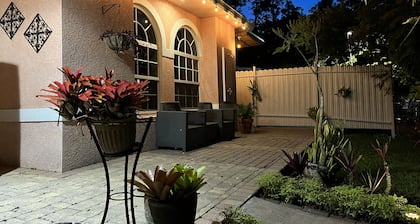 Sunset Hide A Way West in Paradise,Naples,Florida with canal water front