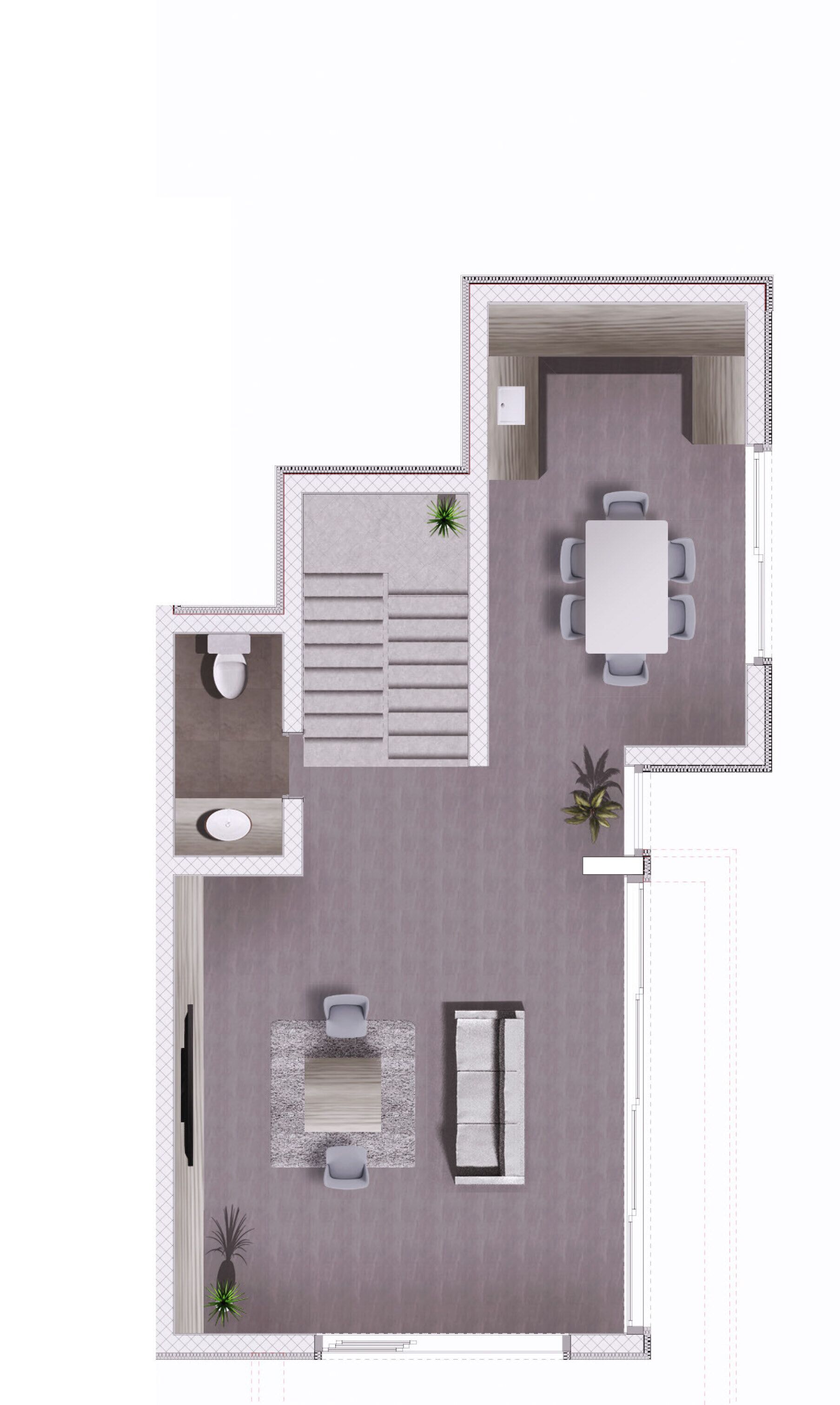 مخطط تصميم الطابق