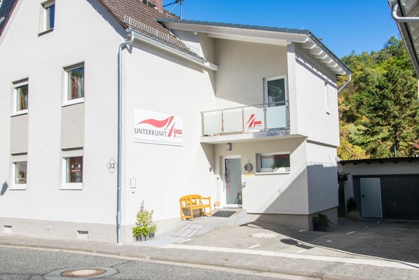 Fassade der Unterkunft