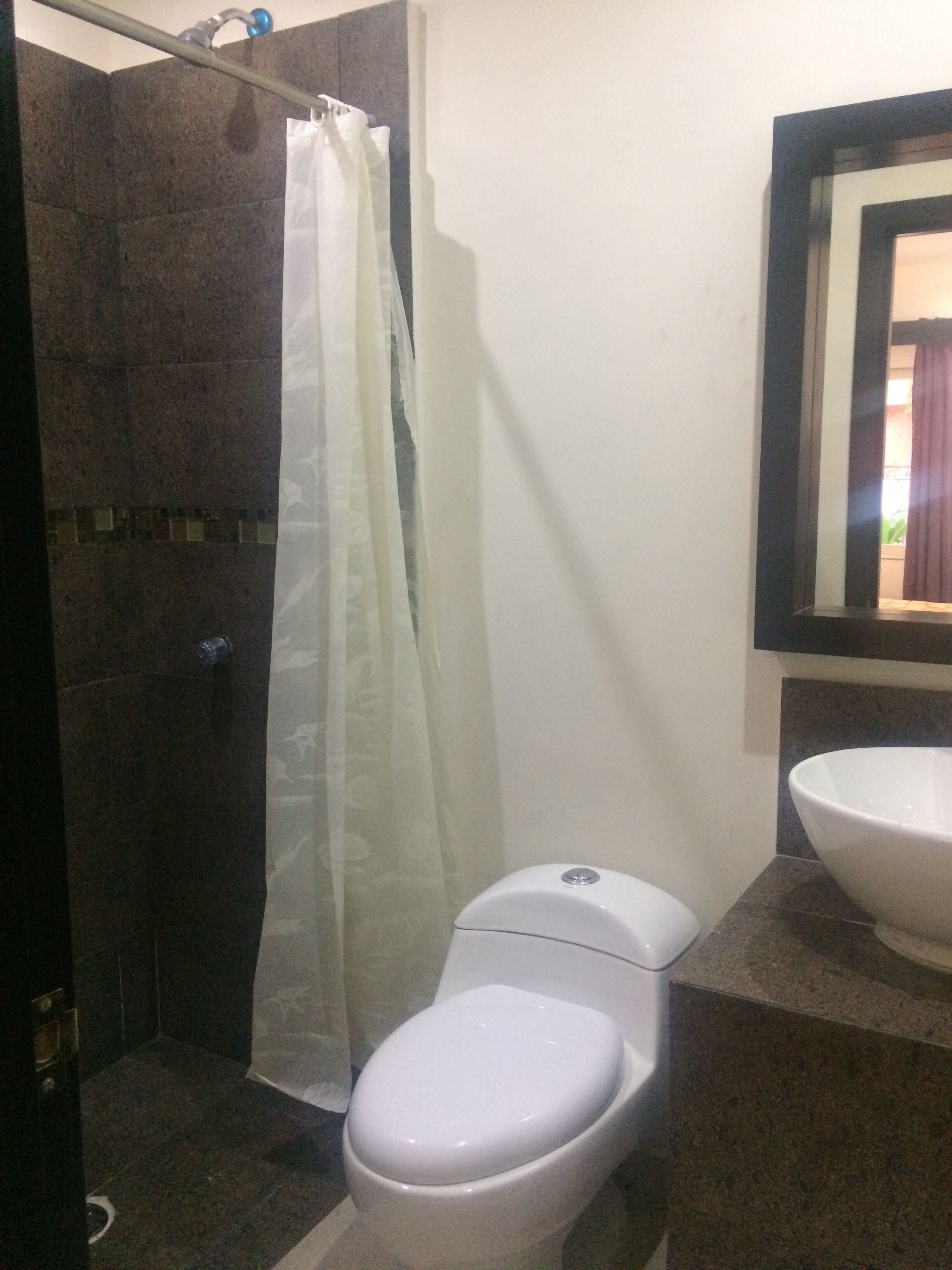 standard quadruple room, 2 double beds | bathroom | shower, free toiletries, towels