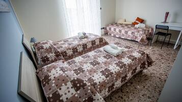 Triple Room, Shared Bathroom | Balcony view