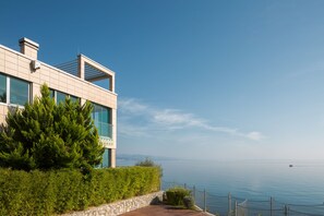 Voorkant van accommodatie